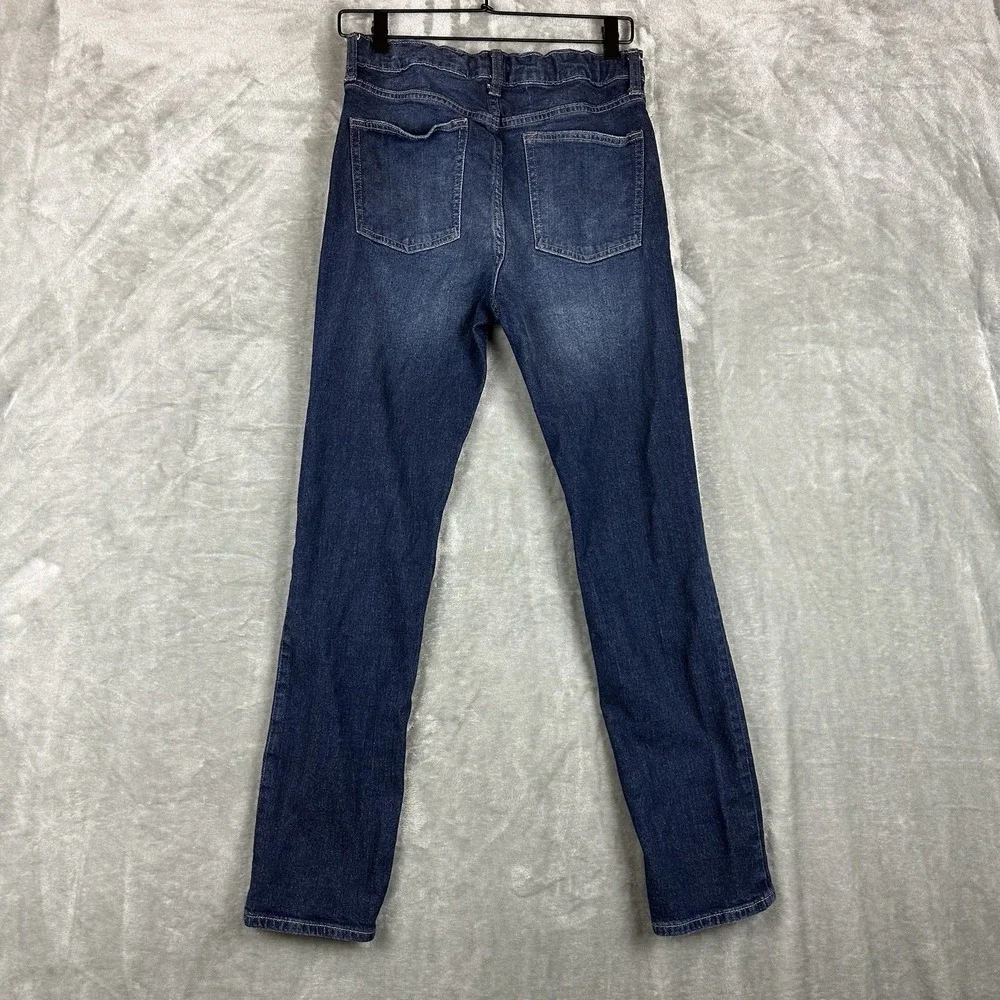 Old Navy Jeans Boys 16 Denim Blue Dark Wash Skinny